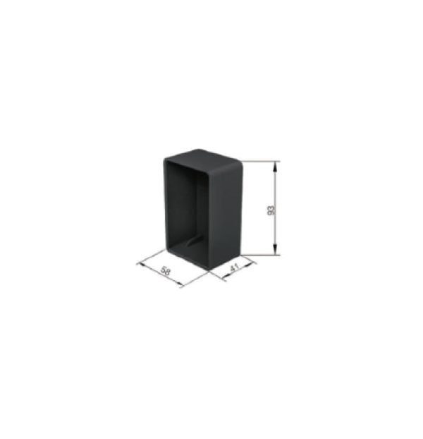 End Cap | AK Enclosed Conductor Rail