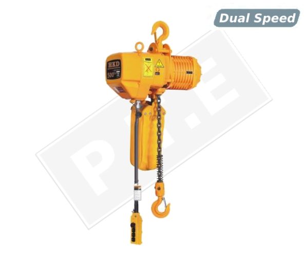 HKD 500 KG DUAL SPEED ELECTRIC CHAIN HOIST (415V) | HKD00501SD