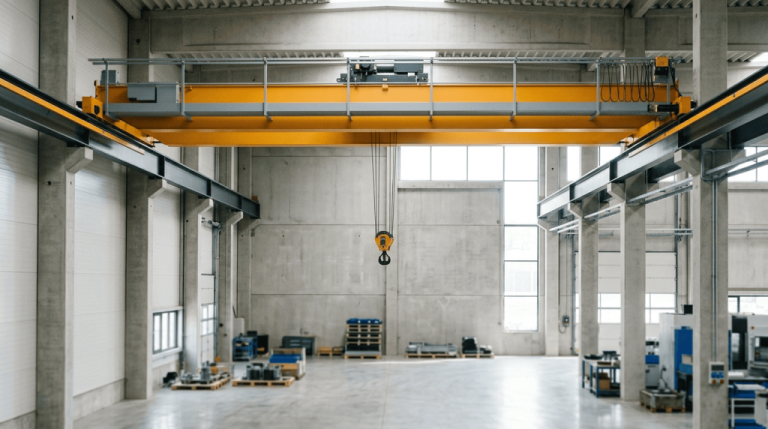 industrial overhead crane in Malaysia in a factory